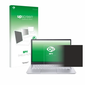Front side of a product packaging with the brand logo upscreen. Next to it is the device Acer Swift X 14 SFX14-72G Non-Touch s