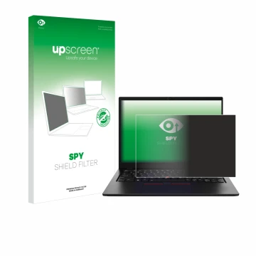 Front side of a product packaging with the brand logo upscreen. Next to it is the device Lenovo ThinkPad L13 Gen 5 shown with 