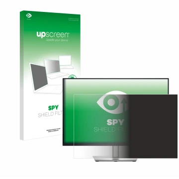 Front side of a product packaging with the brand logo upscreen. Next to it is the device Dell Pro 24 Plus P2425 shown with the