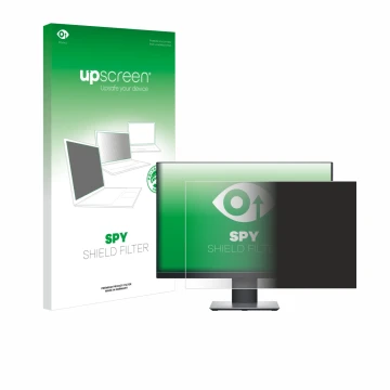 Front side of a product packaging with the brand logo upscreen. Next to it is the device Dell Professional P2421 shown with th
