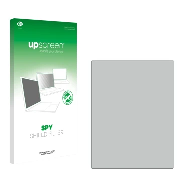 Front side of a product packaging with the brand logo upscreen. Next to it is the corresponding screen protector.