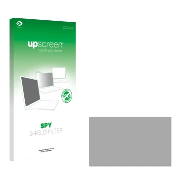 Front side of a product packaging with the brand logo upscreen. Next to it is the corresponding screen protector.