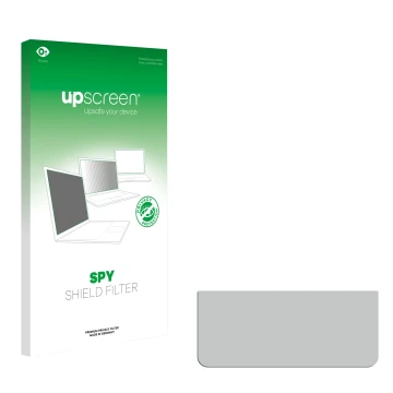 Front side of a product packaging with the brand logo upscreen. Next to it is the corresponding screen protector.