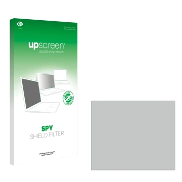 Front side of a product packaging with the brand logo upscreen. Next to it is the corresponding screen protector.