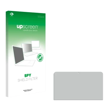 Front side of a product packaging with the brand logo upscreen. Next to it is the corresponding screen protector.