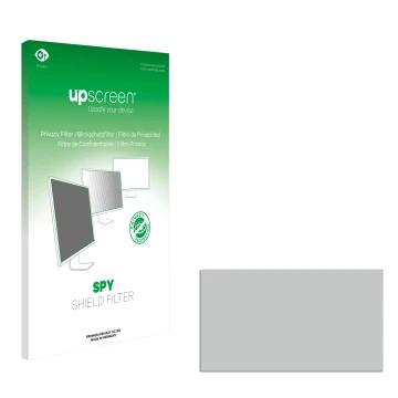 Front side of a product packaging with the brand logo upscreen. Next to it is the corresponding screen protector.