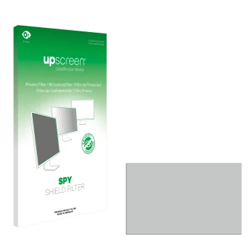 Front side of a product packaging with the brand logo upscreen. Next to it is the corresponding screen protector.