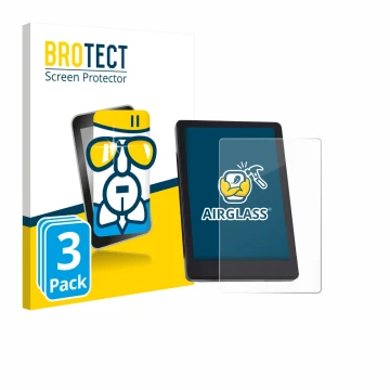 Front side of a product packaging with the brand logo BROTECT. Next to it is the device BMZ DS103 shown with the corresponding