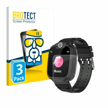 Front side of a product packaging with the brand logo BROTECT. Next to it is the device Auburet ETX001 shown with the correspo