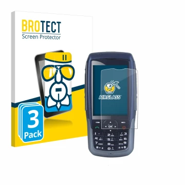 Front side of a product packaging with the brand logo BROTECT. Next to it is the device Malux SED GPH-610R shown with the corr