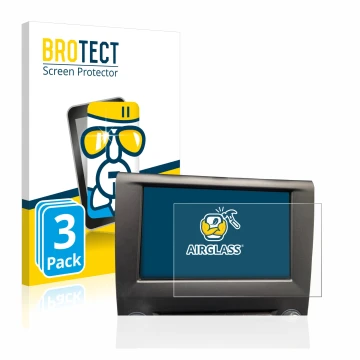 Front side of a product packaging with the brand logo BROTECT. Next to it is the device Ford Mondeo S&S Business sync 3 2016 s