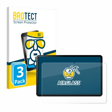 Front side of a product packaging with the brand logo BROTECT. Next to it is the device Doogee T20 Ultra shown with the corres
