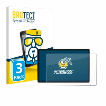 Front side of a product packaging with the brand logo BROTECT. Next to it is the device Goodtel G10 shown with the correspondi