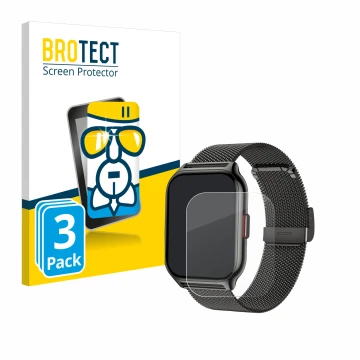 Front side of a product packaging with the brand logo BROTECT. Next to it is the device Narcid P95 2