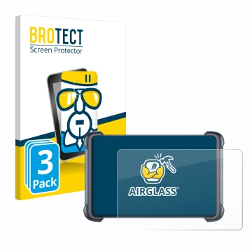 Front side of a product packaging with the brand logo BROTECT. Next to it is the device Thinkcar Thinkscan 689BT shown with th