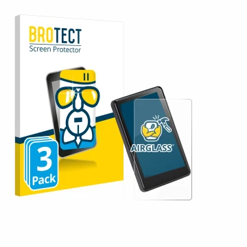 Front side of a product packaging with the brand logo BROTECT. Next to it is the device Bafang C020 3.4