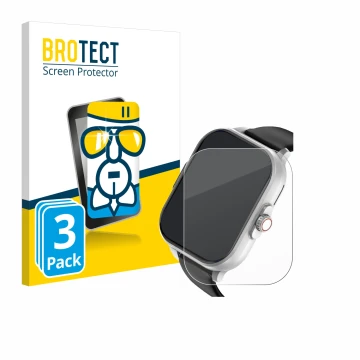 Front side of a product packaging with the brand logo BROTECT. Next to it is the device YYKY E02 2.01