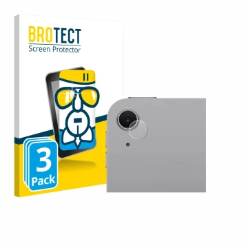 Front side of a product packaging with the brand logo BROTECT. Next to it is the device Apple iPad Air 11