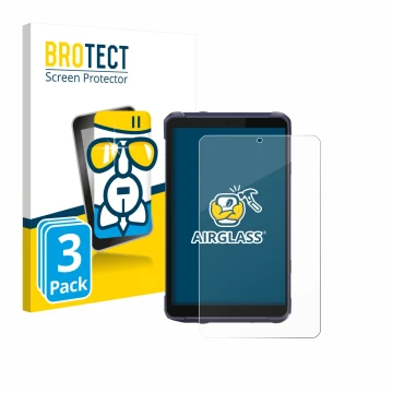 Front side of a product packaging with the brand logo BROTECT. Next to it is the device CHCNAV LT800 shown with the correspond