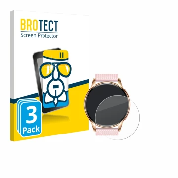 Front side of a product packaging with the brand logo BROTECT. Next to it is the device Maoo VT.11 shown with the correspondin