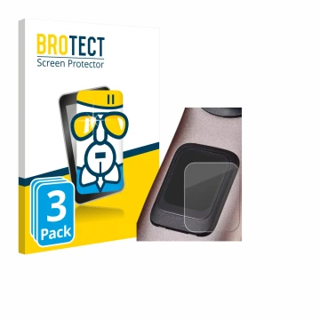Front side of a product packaging with the brand logo BROTECT. Next to it is the device Specialized Turbo Levo 4 shown with th
