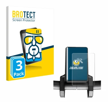 Front side of a product packaging with the brand logo BROTECT. Next to it is the device Joyor S10-S V2 shown with the correspo