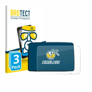 Front side of a product packaging with the brand logo BROTECT. Next to it is the device Leapmotor T03 2025 shown with the corr