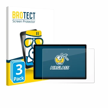 Front side of a product packaging with the brand logo BROTECT. Next to it is the device Foruser U310-EEA 14