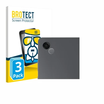 Front side of a product packaging with the brand logo BROTECT. Next to it is the device Samsung Galaxy Tab A11 Plus 5G 11