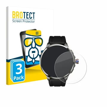 Front side of a product packaging with the brand logo BROTECT. Next to it is the device Rogbid Model R2 Ultra shown with the c