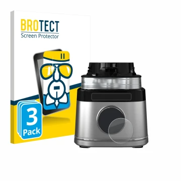 Front side of a product packaging with the brand logo BROTECT. Next to it is the device Ninja Detect Power Pro shown with the 