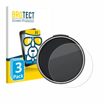 Front side of a product packaging with the brand logo BROTECT. Next to it is the device OOONO CO-Driver NO2 Plus shown with th