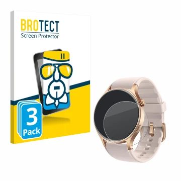 Front side of a product packaging with the brand logo BROTECT. Next to it is the device aeac AR01 1.32