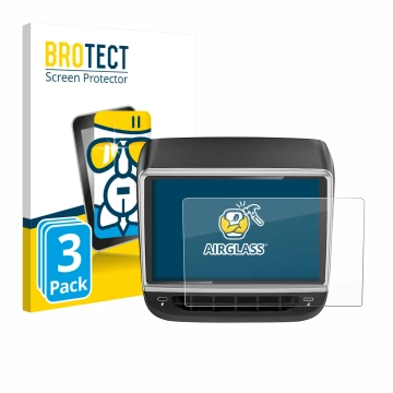Front side of a product packaging with the brand logo BROTECT. Next to it is the device Tlyard T10 shown with the correspondin