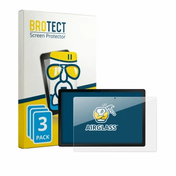 Front side of a product packaging with the brand logo BROTECT. Next to it is the device Mutsay MTSKB10L-BJ 10