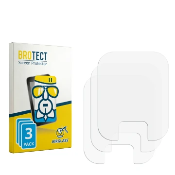 Front side of a product packaging with the brand logo BROTECT. Next to it is the corresponding screen protector.