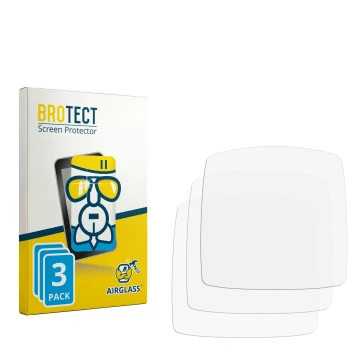 Front side of a product packaging with the brand logo BROTECT. Next to it is the corresponding screen protector.