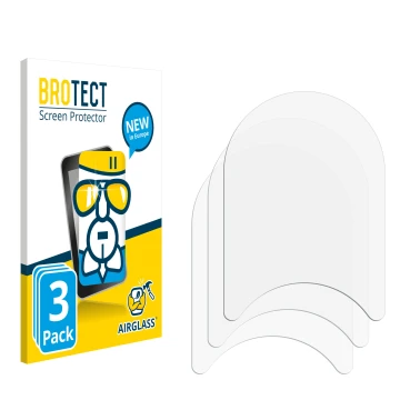 Front side of a product packaging with the brand logo BROTECT. Next to it is the corresponding screen protector.