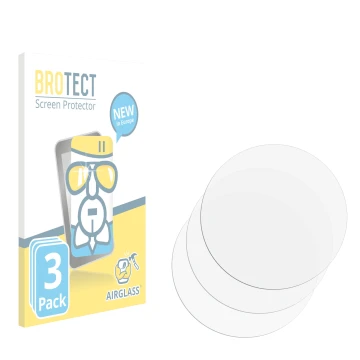 Front side of a product packaging with the brand logo BROTECT. Next to it is the corresponding screen protector.