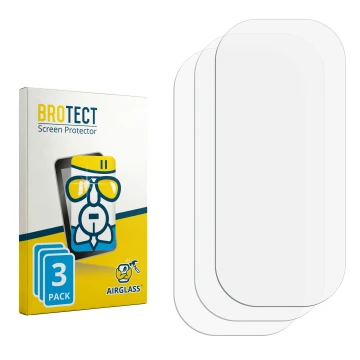 Front side of a product packaging with the brand logo BROTECT. Next to it is the corresponding screen protector.