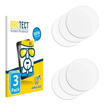 Front side of a product packaging with the brand logo BROTECT. Next to it is the corresponding screen protector.