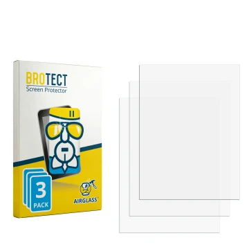 Front side of a product packaging with the brand logo BROTECT. Next to it is the corresponding screen protector.