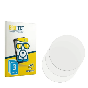 Front side of a product packaging with the brand logo BROTECT. Next to it is the corresponding screen protector.