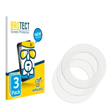 Front side of a product packaging with the brand logo BROTECT. Next to it is the corresponding screen protector.