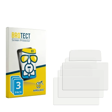 Front side of a product packaging with the brand logo BROTECT. Next to it is the corresponding screen protector.