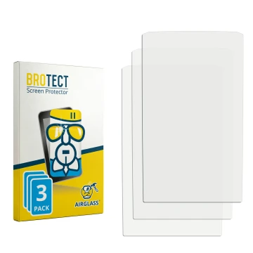 Front side of a product packaging with the brand logo BROTECT. Next to it is the corresponding screen protector.