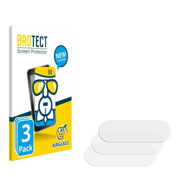 Front side of a product packaging with the brand logo BROTECT. Next to it is the corresponding screen protector.
