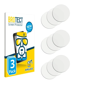 Front side of a product packaging with the brand logo BROTECT. Next to it is the corresponding screen protector.