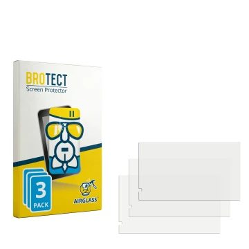 Front side of a product packaging with the brand logo BROTECT. Next to it is the corresponding screen protector.