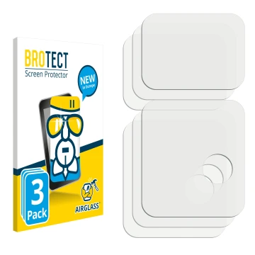 Front side of a product packaging with the brand logo BROTECT. Next to it is the corresponding screen protector.